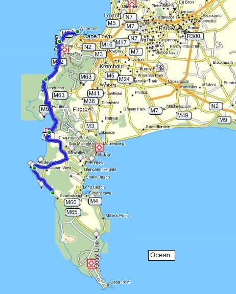 Trailrider - Adventures and Ride Reports: Chapman's Peak Drive